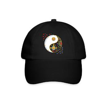 tao bunt - Baseballkappe - Schwarz/Schwarz - Vorne