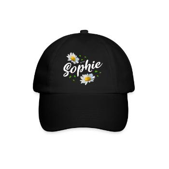 Sophie - Baseballkappe - Schwarz/Schwarz - Vorne