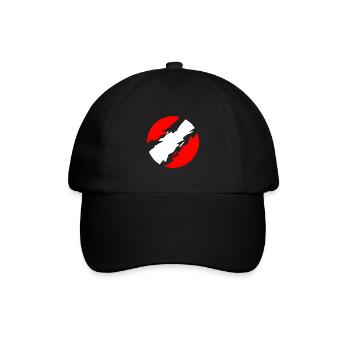 Georgien - Baseballkappe - Schwarz/Schwarz - Vorne