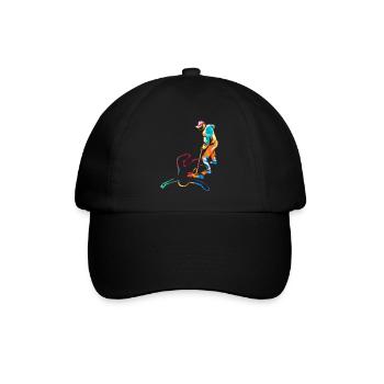Unerschrockener Tatortreiniger Einsatz - Baseballkappe - Schwarz/Schwarz - Vorne