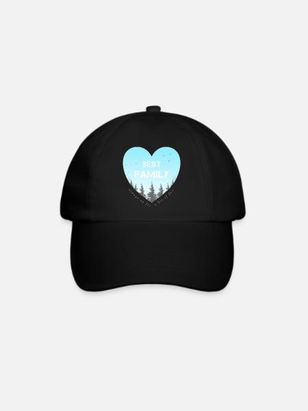 best family - Baseballkappe - Schwarz/Schwarz