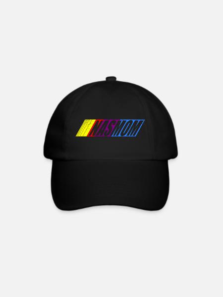 NASMOM - Baseballkappe - Schwarz/Schwarz