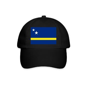 Curacao - Baseballkappe - Schwarz/Schwarz - Vorne