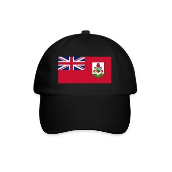 Bermuda - Baseballkappe - Schwarz/Schwarz - Vorne