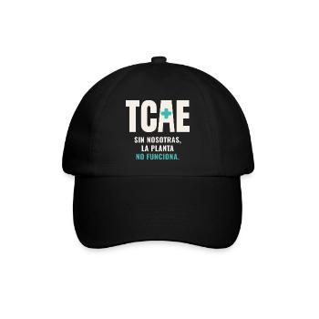 TCAE - Baseballkappe - Schwarz/Schwarz - Vorne