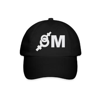 8M Frauentag Geschlechterfusion: United Icon - Baseballkappe - Schwarz/Schwarz - Vorne