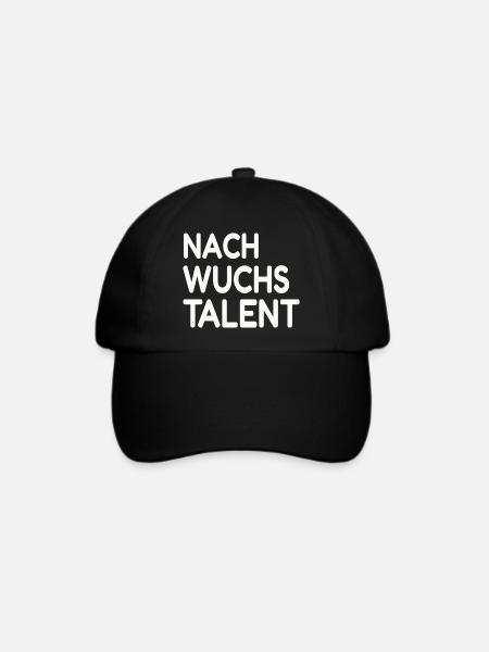 Nachwuchstalent  Talent Anfänger - Baseballkappe - Schwarz/Schwarz