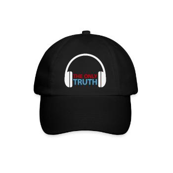 Only Truth Headphones Logo T-Shirt - Baseballkappe - Schwarz/Schwarz - Vorne