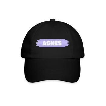 Saeugling Agnes - Baseballkappe - Schwarz/Schwarz - Vorne