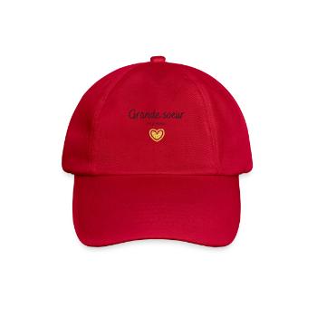 Grande soeur en formation, future grande soeur - Casquette classique - rouge classique - Devant