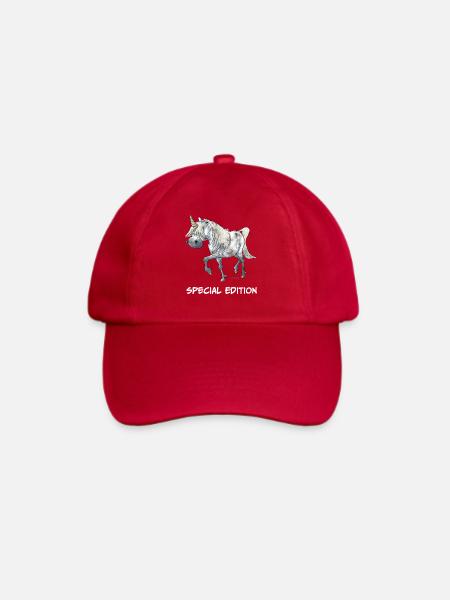 Einhorn Special Edition - Baseballkappe - klassisch Rot