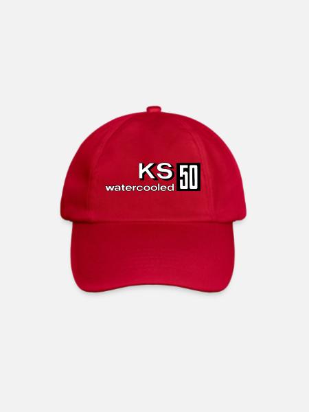 Zündapp KS 50 watercooled - Baseballkappe - klassisch Rot