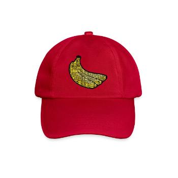 Bananen Obst Früchte Südfrucht Geschenk - Baseballkappe - klassisch Rot - Vorne