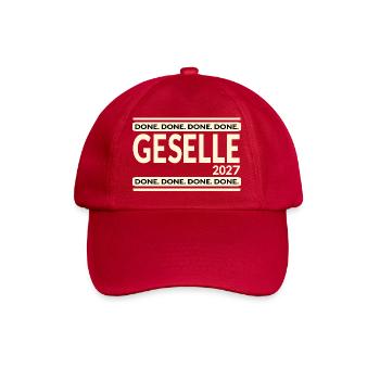 Ausbildung Geselle 2027 - Baseballkappe - klassisch Rot - Vorne