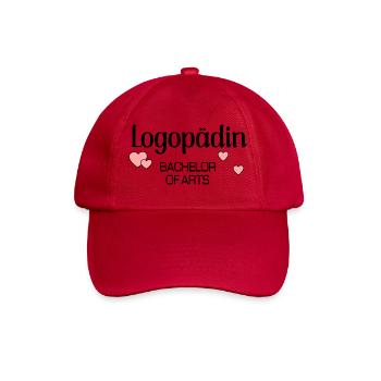 Logopädin Logopädie Bachelor - Baseballkappe - klassisch Rot - Vorne