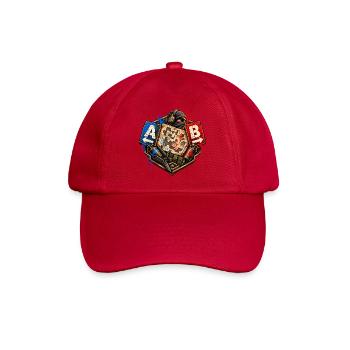 Gamer Motiv  Taktik Shooter Desin Gesch Nerd Gamer - Baseballkappe - klassisch Rot - Vorne