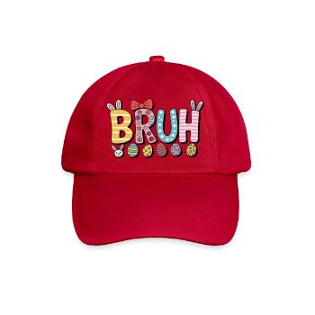 Bruh Ostern - Baseballkappe - klassisch Rot - Vorne
