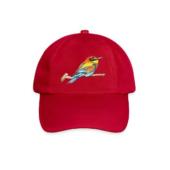 Bienenfresser I. - Vogel - Baseballkappe - klassisch Rot - Vorne