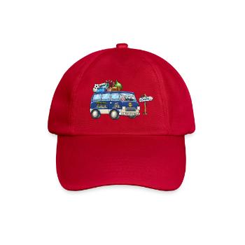Kroatien Camper Wohnmobil - Baseballkappe - klassisch Rot - Vorne