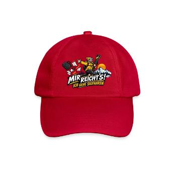 Mir reicht's! Ich gehe Skifahren – Skiurlaub - Baseballkappe - klassisch Rot - Vorne