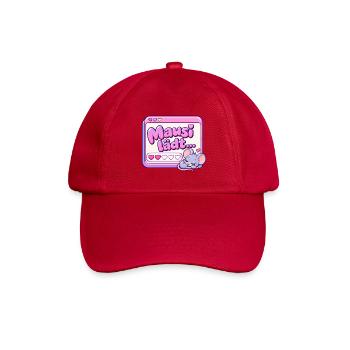 Mausi lädt Y2K - Baseballkappe - klassisch Rot - Vorne
