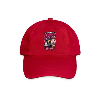 Ich bin nicht Unhöflich - Baseballkappe - klassisch Rot - Vorne