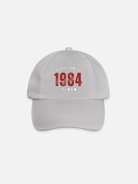 GEORGE ORWELL 1984 - Baseball Cap - grey