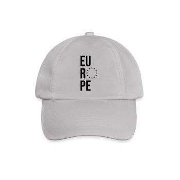 Europe - Stars - Baseballkappe - Grau - Vorne
