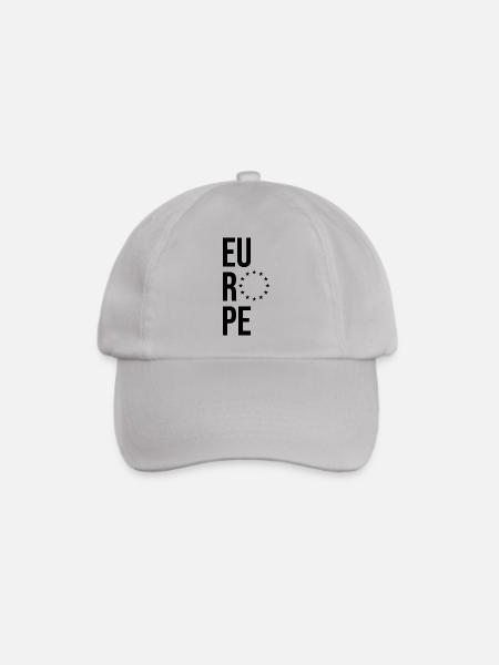 Europe - Stars - Baseballkappe - Grau