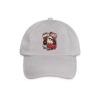 White Sheep of the Family – Funny Black Sheep Desi - Baseballkappe - Grau - Vorne
