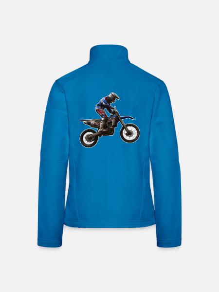 enduro - Frauen Softshelljacke - Lichtblau