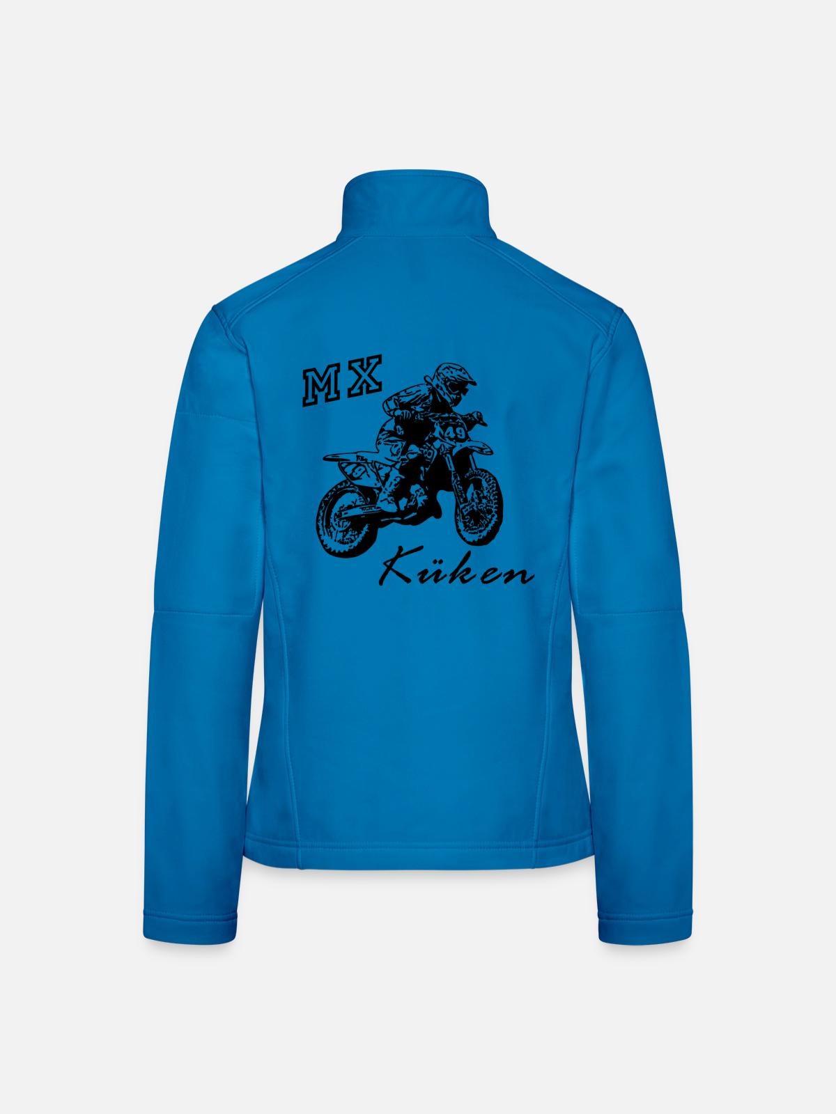 mx kueken - Frauen Softshelljacke - Lichtblau - Hinten