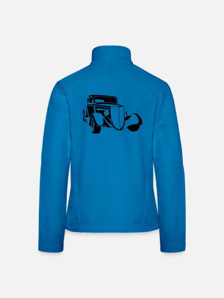 Cars - Frauen Softshelljacke - Lichtblau