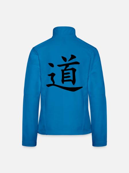 dao - Frauen Softshelljacke - Lichtblau - Hinten