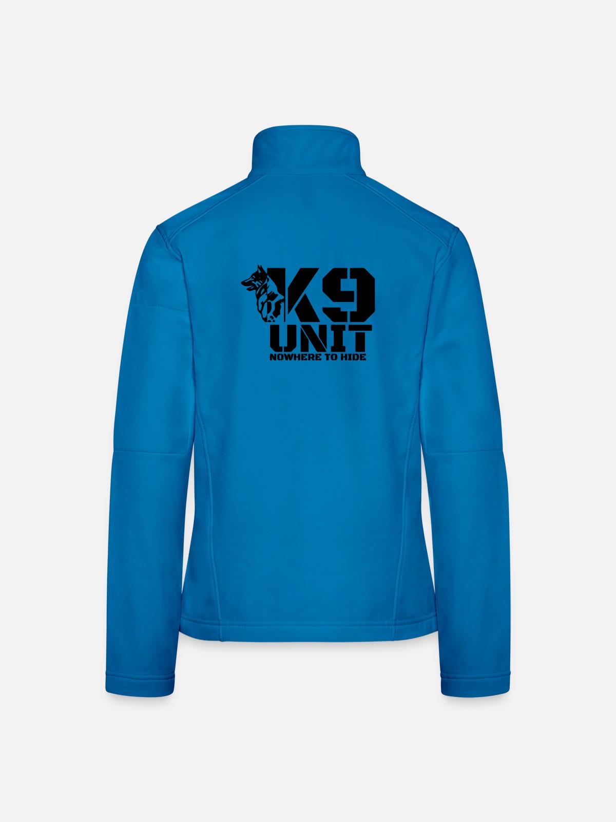 blockedTitle - Frauen Softshelljacke - Lichtblau - Hinten