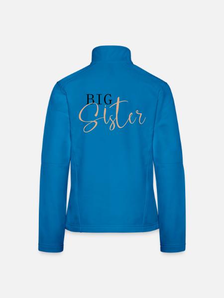 Big Sister - Frauen Softshelljacke - Lichtblau