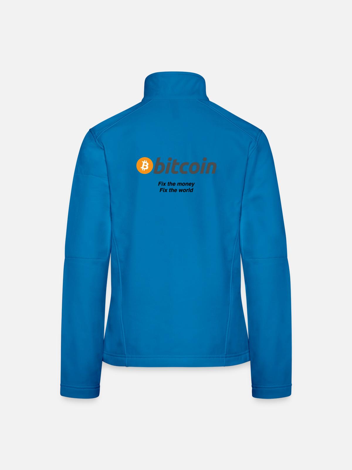 Fixthemoney - Frauen Softshelljacke - Lichtblau - Hinten
