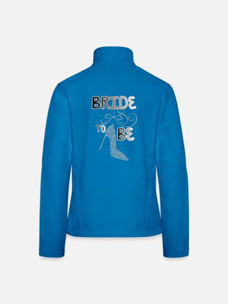 Zukünftige Braut - Frauen Softshelljacke - Lichtblau