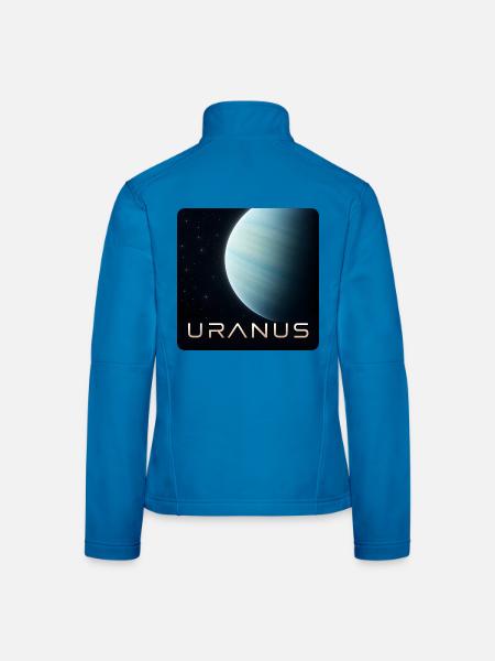 Uranus-30cm - Frauen Softshelljacke - Lichtblau