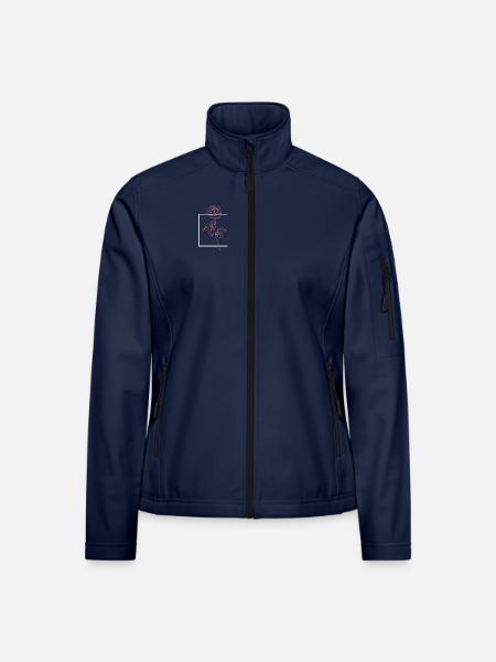 Rose - Frauen Softshelljacke - Navy