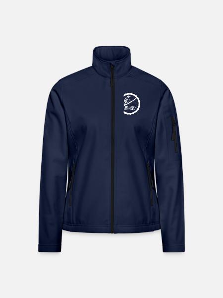 Wächter der Natur #Rotkehlchen - Frauen Softshelljacke - Navy