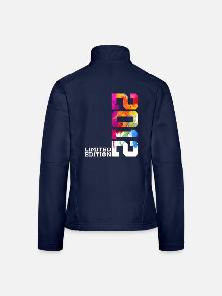 14TH BIRTHDAY LIMITED EDITION 2012 - Women's Softshell Jacket - navy - Back