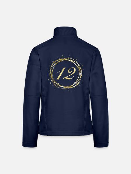 12 - Frauen Softshelljacke - Navy