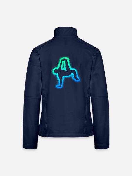 Breakdance Breakdancer Tanz Jungen Breakdancer - Frauen Softshelljacke - Navy
