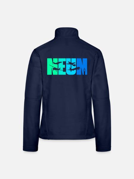 9. Geburtstag Junge 9 Jahre Flugzeug Flugzeuge - Frauen Softshelljacke - Navy