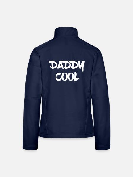 Daddy Cool - Frauen Softshelljacke - Navy - Hinten