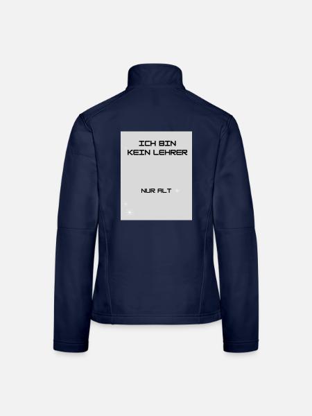 Lehrer - Frauen Softshelljacke - Navy