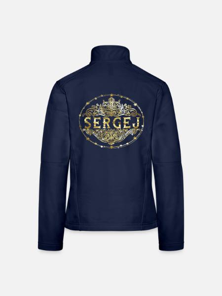 Sergej - Frauen Softshelljacke - Navy