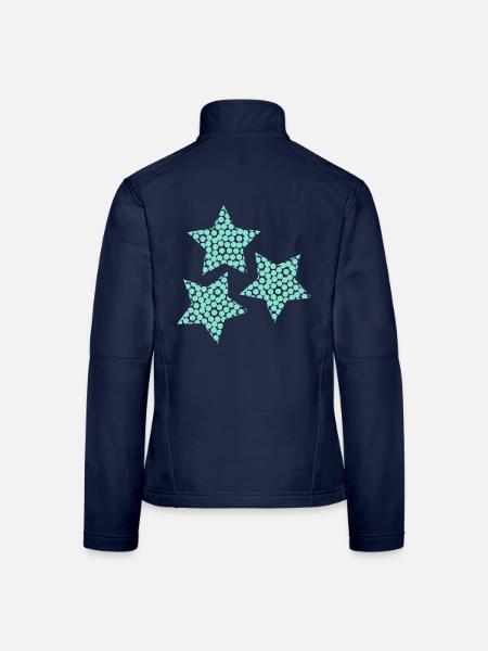 WEIHNACHTEN. FROHE WEIHNACHTEN. FROHE WEIHNACHTEN. NEUJAHR - Frauen Softshelljacke - Navy