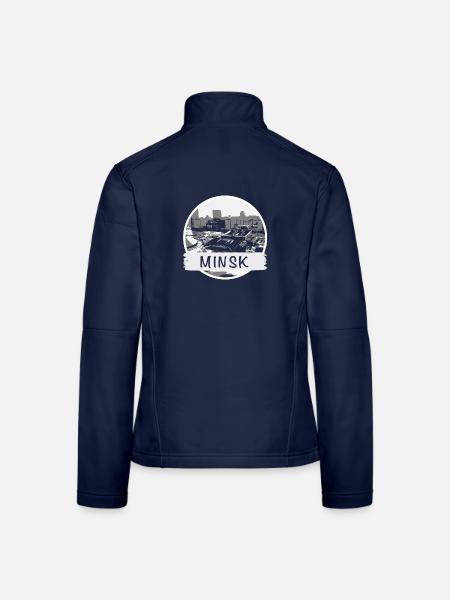 Minsk City - Frauen Softshelljacke - Navy